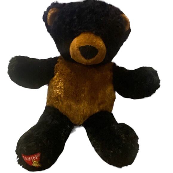 Dakin 21” Teddy Bear Plush Black And Brown Toy Stuffed Animal Cuddle Buddy - Picture 1 of 2